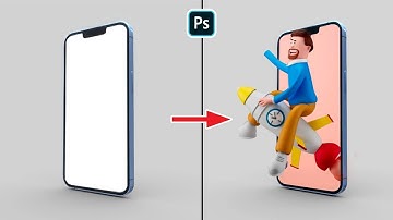 3D Mobile Screen Effect in Photoshop #shorts #photoshop #tutorial #viral