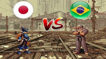 SNK vs. Capcom - SVC Chaos Plus - YAMAZAKI2002 vs Andre Rugal Recife