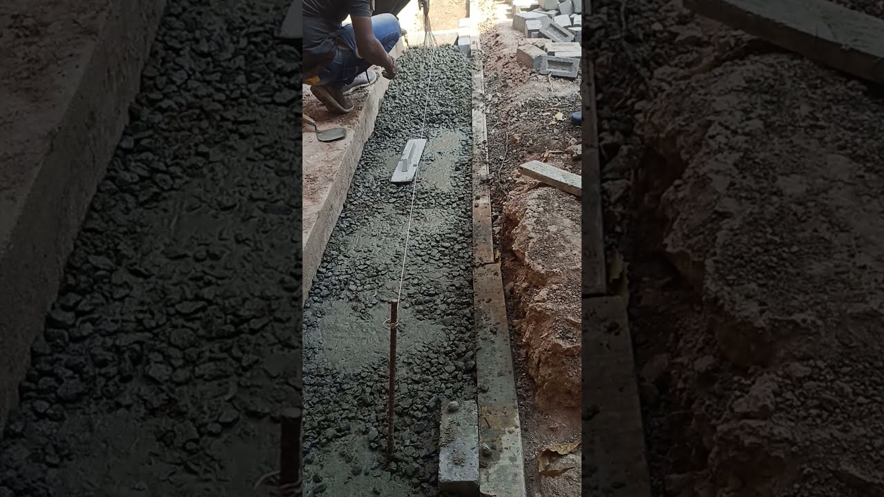 1 4 8 Concrete PCC In Drain Civil Engineer Tutorial