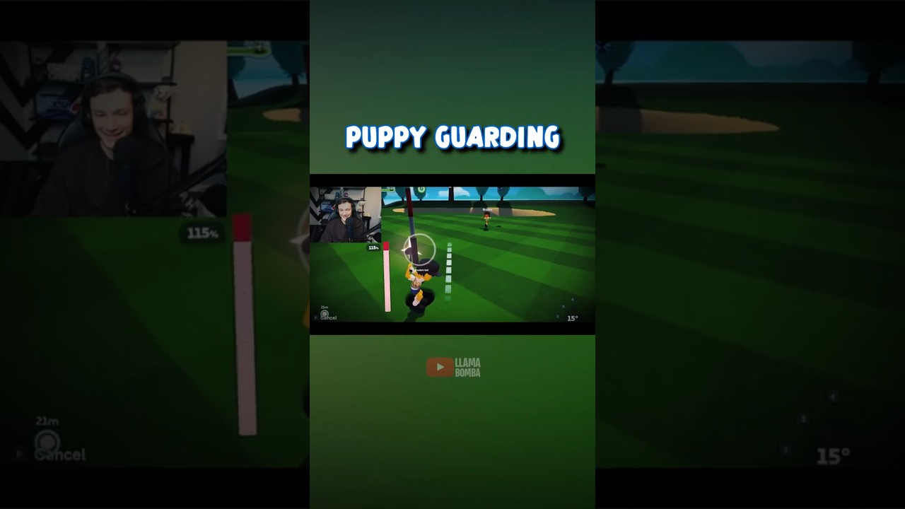 Puppy Guarding The Hole! – Super Battle Golf