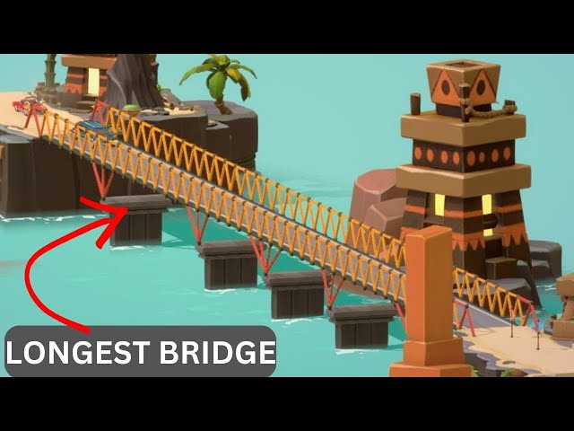 The End of Wooden Bridges?  Poly Bridge 3 — Eightify