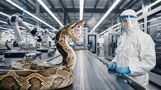Famous Inside a Snake Leather Factory: The shocking transformation from python to luxury jackets g Net Worth