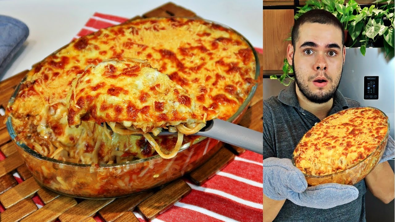 MACARRÃO CREMOSO DE FORNO | ALMOÇO FÁCIL E RÁPIDO PRO DIA DAS MÃES