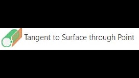 COMPUTER APPLICATION FOR ME - PLANE - TANGENT TO SURFACE THROUGH POINT