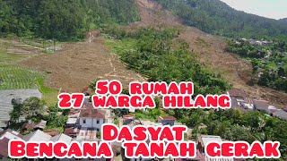 Conditions 2 days after the Pandanarum landslide disaster!! Before the heavy equipment arrived!!