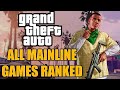 All Mainline Grand Theft Auto Games Ranked From Great To Phenomenal