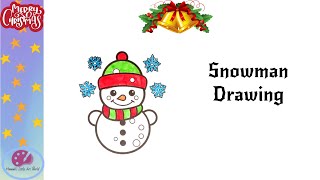 Simple Snowman Coloring: Fun & Easy Tutorial for Young Artists!
