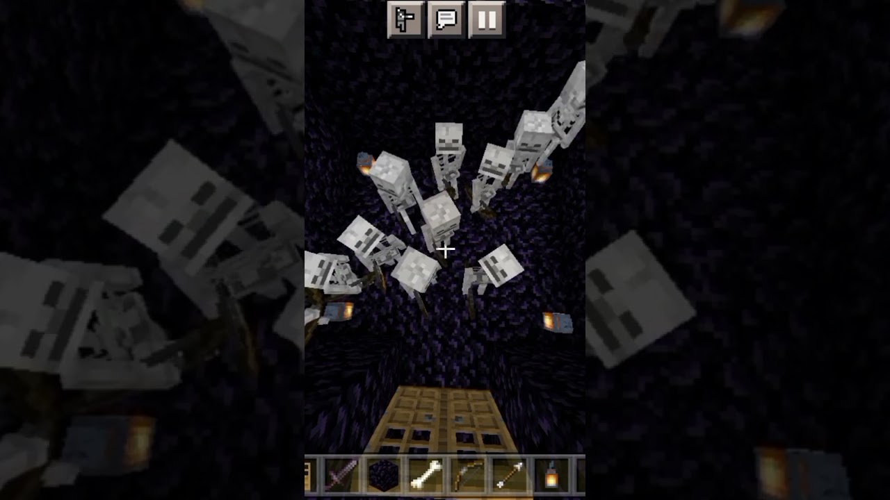 1 Iron Golam VS 50 Skeletons 😯 || 