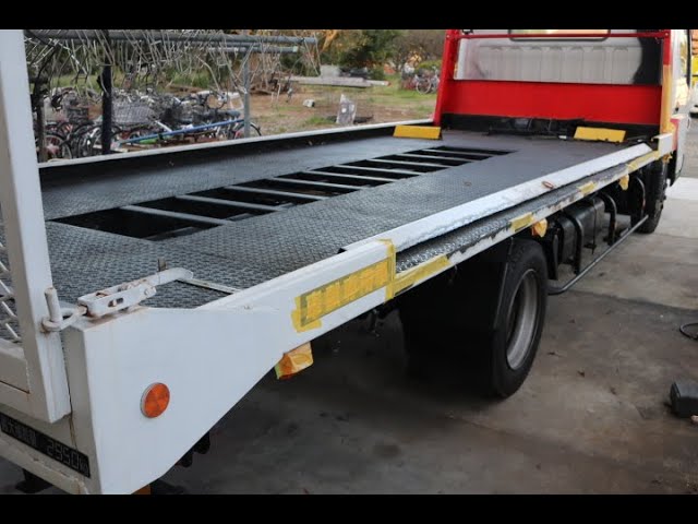 積載車 ローダー アオリ開閉式に加工してみる Youtube