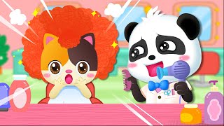 Baby Kitten's First Haircut | Hairstyle | Good Habits | BabyBus - Kids Songs and Cartoons