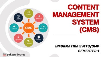 Materi INFORMATIKA Kelas 9 - CMS (Content Management System)
