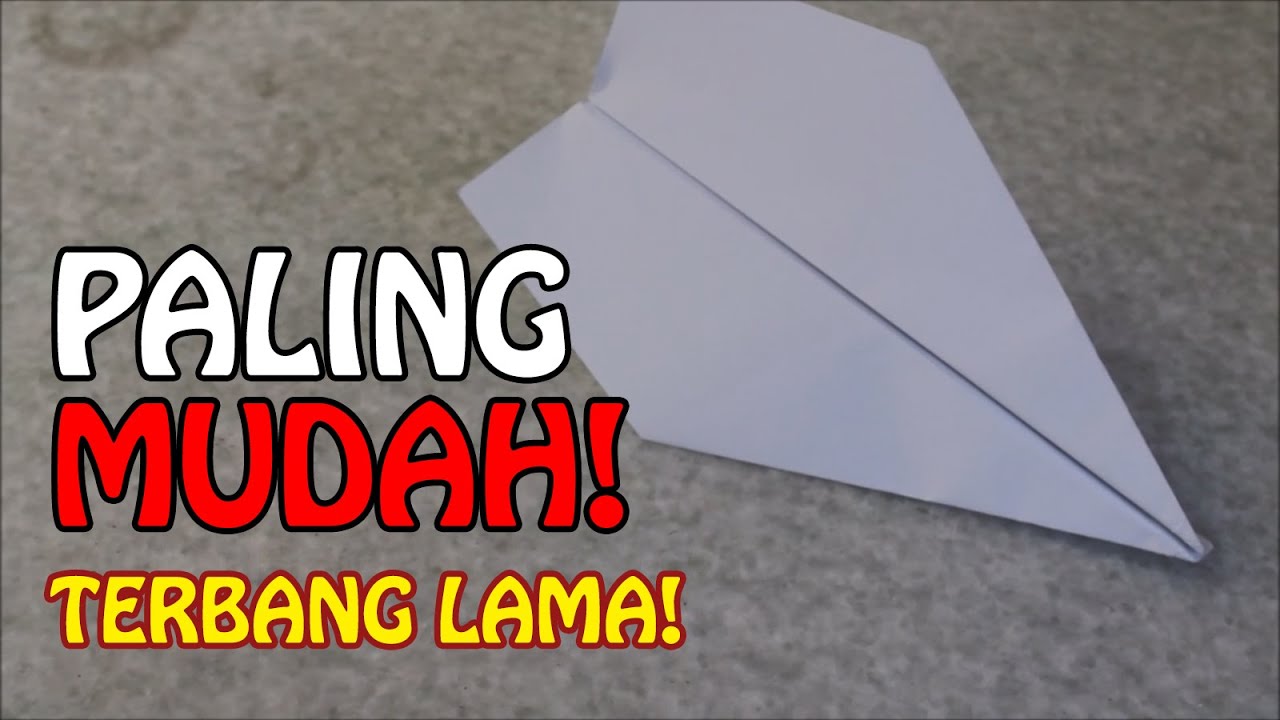 Cara Membuat Pesawat Kertas Terbang Jauh  animegue.com