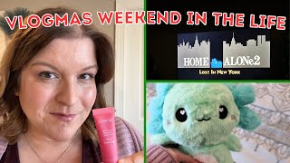 VLOGMAS Weekend in the Life | Holiday Movies and Pie
