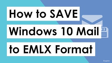 How to Save Windows 10 Mail to EMLX ?