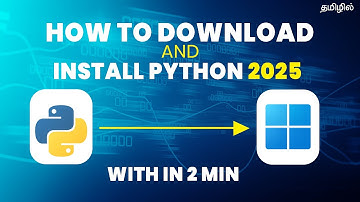 HOW TO DOWNLOAD AND INSTALL PYTHON | #howtoinstallpython #downloadpython #installpython