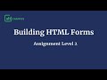 Build a Travel Site Form Layout Assignment Step by Step