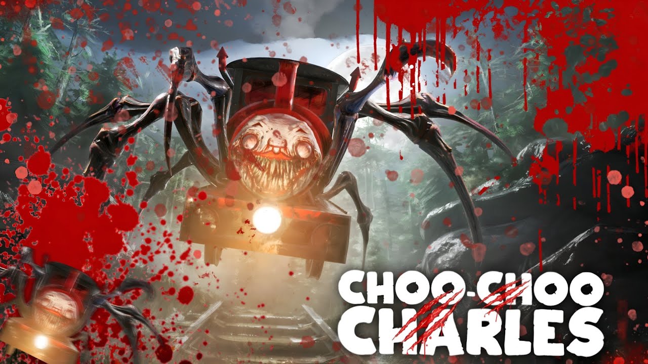 Choo Choo Charles Monster Train with Aking Gamer 