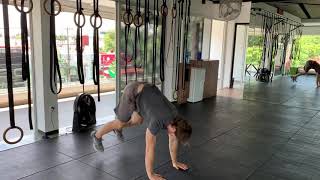Squat Thrust - with jump