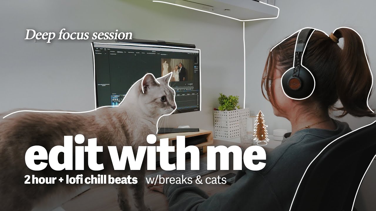 🖥️ 2 HOUR STUDY WITH ME + lofi chill beats 🎧/ Pomodoro deep focus ...
