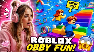 Easy Obby Parkour Gameplay ! 