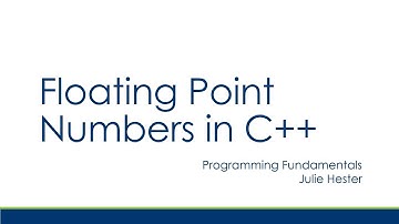 Floating Point Numbers in C++ Tutorial