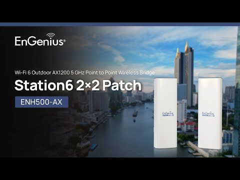 Wi-Fi 6 戶外遠距點對多點無線橋接 (ENH500-AX) | EnGenius