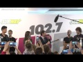 Victoria Justice and The Wanted at Choc