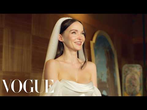 Video Inside Dove Camerons Wedding Dress Fitting | Vogue