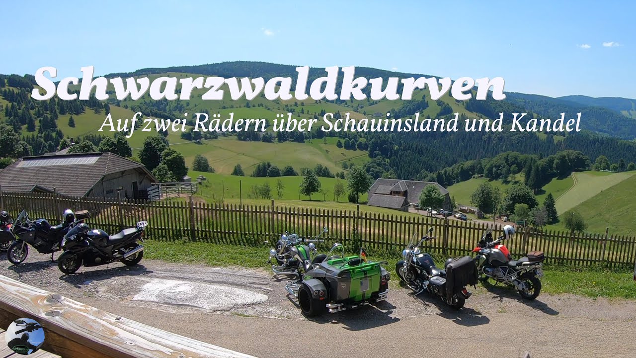 Schwarzwaldkurven - mit dem Motorrad rund um Schauinsland und Kandel