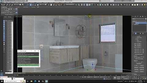 3DsMax Tutorials, Learn Texturing a Bathroom from Scratch in 3dsmax.( Part 7)