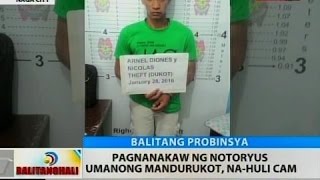 BT: Pagnanakaw ng notoryus umanong mandurukot, na-huli cam