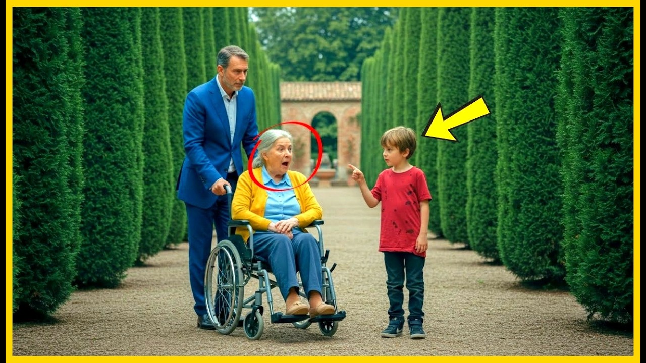 Twoja żona nie pozwala twojej matce chodzić!” — wyjawił biedny chłopiec milionerowi…