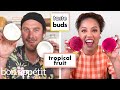 Ayesha curry et brad essaient 7 sortes de fruits tropicaux  papilles gustatives  bon apptit