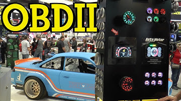 OBDII WiFi Gauges - Auto Meter @ SEMA 2015
