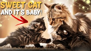 Kitten Love Sweet Cat Mom's Precious Moments || Cat Videos screenshot 4