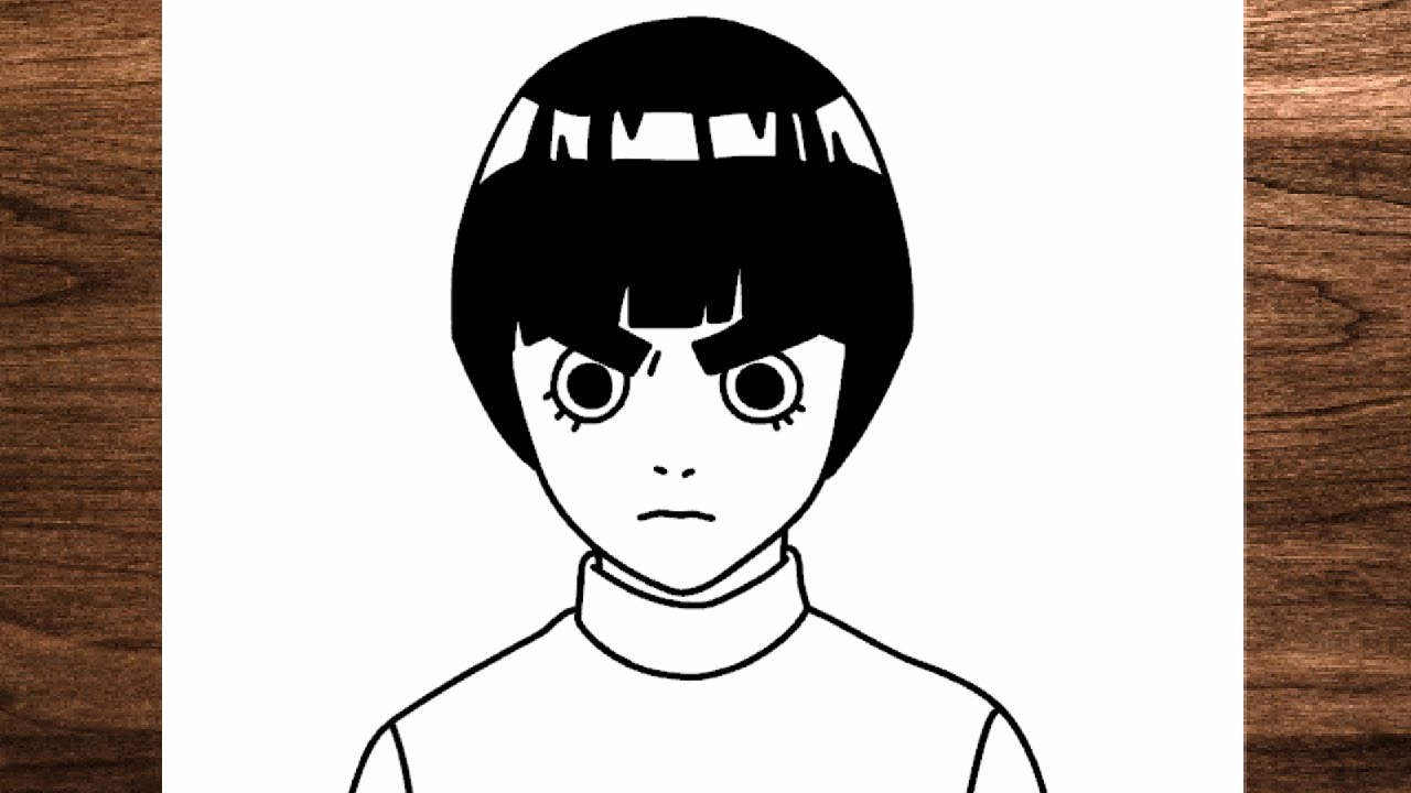 comment-dessiner-rock-lee-etape-par-etape-youtube
