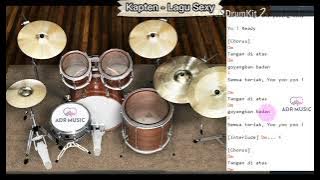 Lagu Sexy || Kapten (drums only/ Drum Track) [chord gitar & lirik]