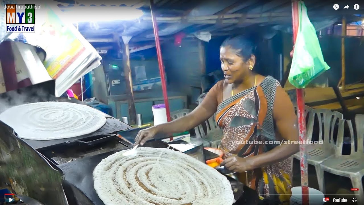 Indian Crap Making with Split Black Gram | STREET FOOD