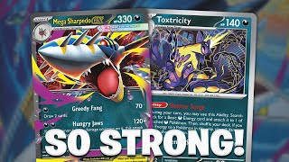 this crazy mega sharpedo deck got first place in a japanese city league