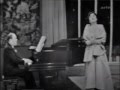 Capture de la vidéo Schubert, "An Die Musik" - Victoria De Los Angeles; Gerald Moore (1957)