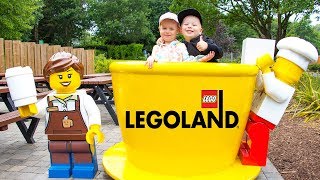 Kids Playtime in the Amusement Park! Family Fun Adventures with Gaby and Alex