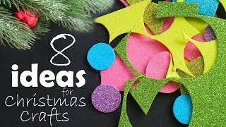 8 CUTE IDEAS for Christmas Crafts from foamiran