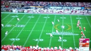ALABAMA KENYON DRAKE RETURNS KICK