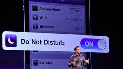 IPHONE DO NOT DISTURB IOS 7, do not disturb  iphone,Stop telemarketers from waking you up