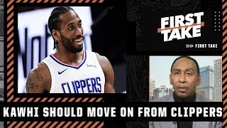 Stephen A. doubles down on Clippers moving on from Kawhi Leonard | First Take