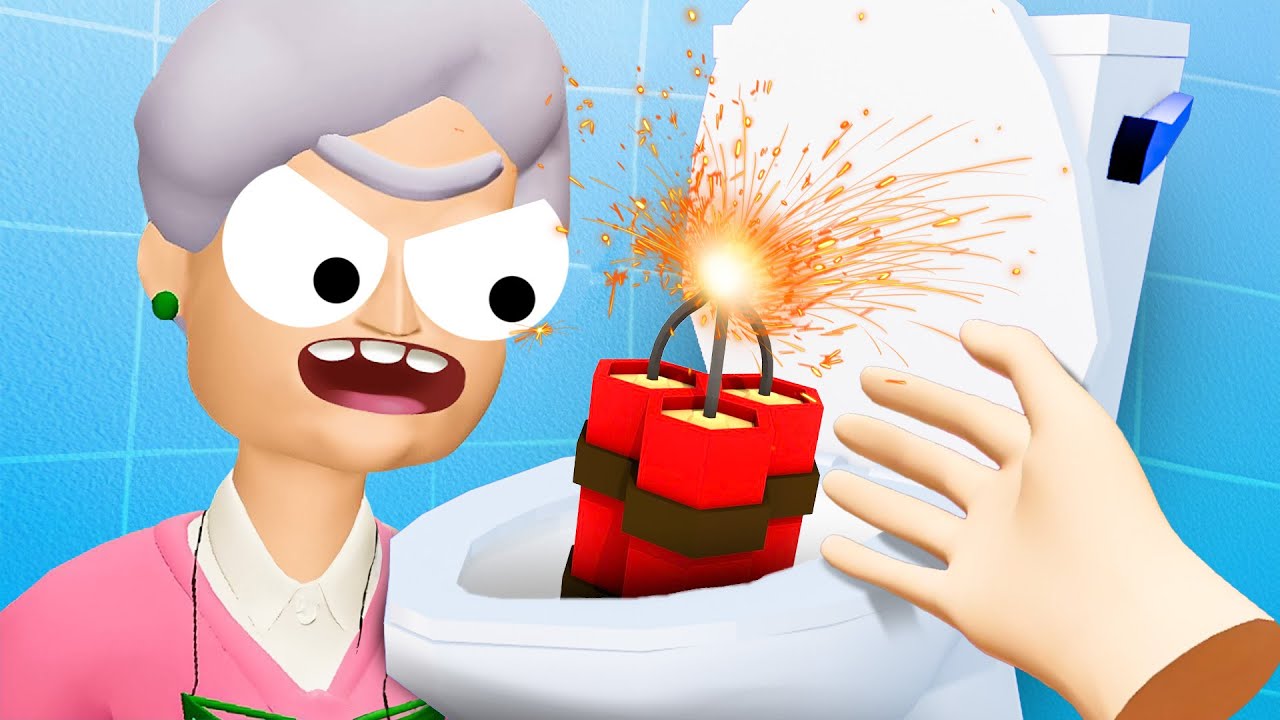 WYSADZIŁEM KIBEL w SZKOLE?!  (VR SZKOŁA)