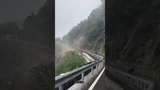 台3線嘉義中埔段  大雨土石崩塌雙向封閉