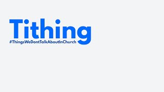 Generosity: A Response to God's Grace