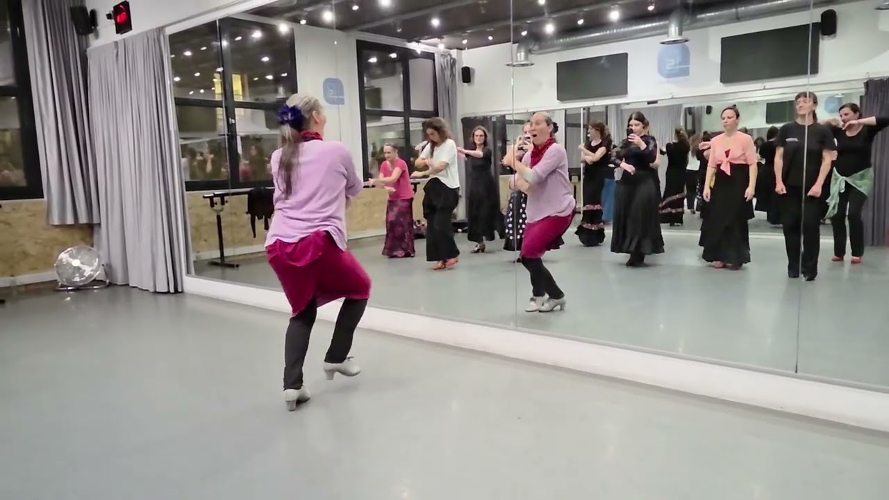 La Rubia - Curso buleria de Jerez en paris noviembre 2025