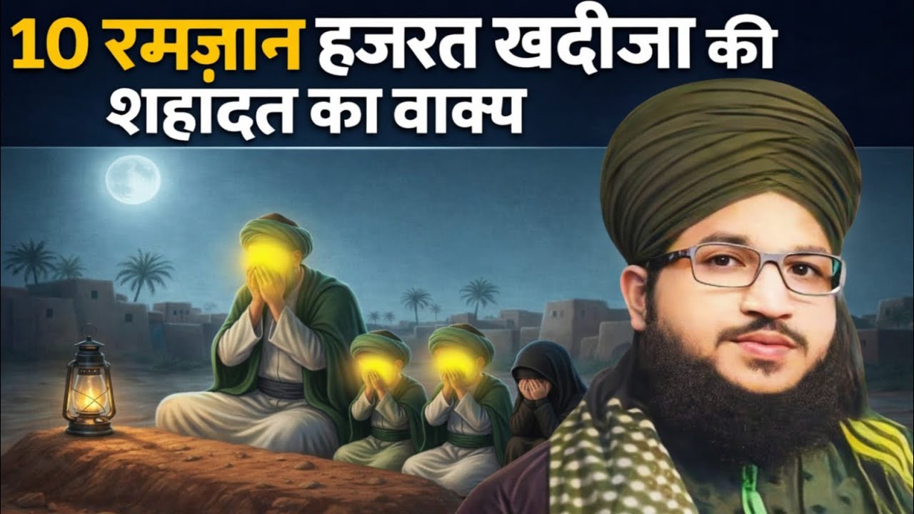 10 Ramzan Hazrat Khadija ki shahadat ka waqia Mufti Salman azhari